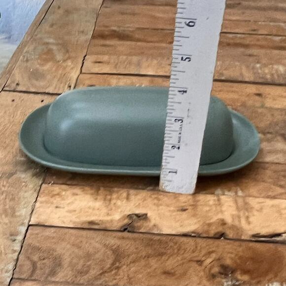 Noritake Colorwave Green Covered Butter Dish